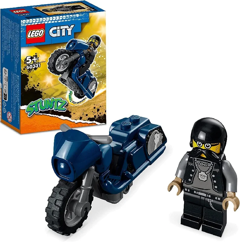 Natural Wood Building Blocks with a Space - Exploration Play Set ThemeLEGO CITY 60331 Touring Stunt Bike Toy Motorbike