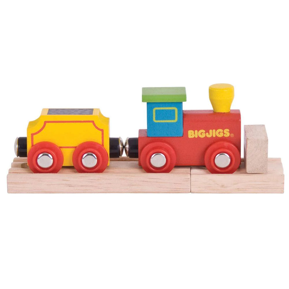 Multilingual Stapelstein Toy Language Learning Sets for ToddlersBigjigs my first engine