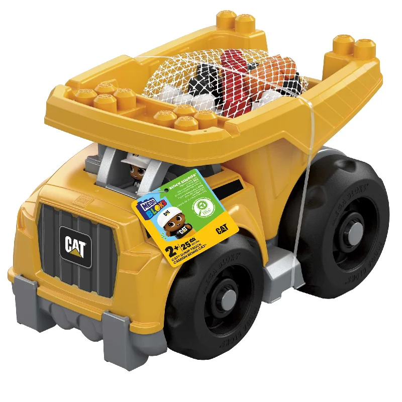 Hand - Painted Wooden Building Blocks in a Farmyard Animal DesignMEGA Bloks Cat Large Dump Truck