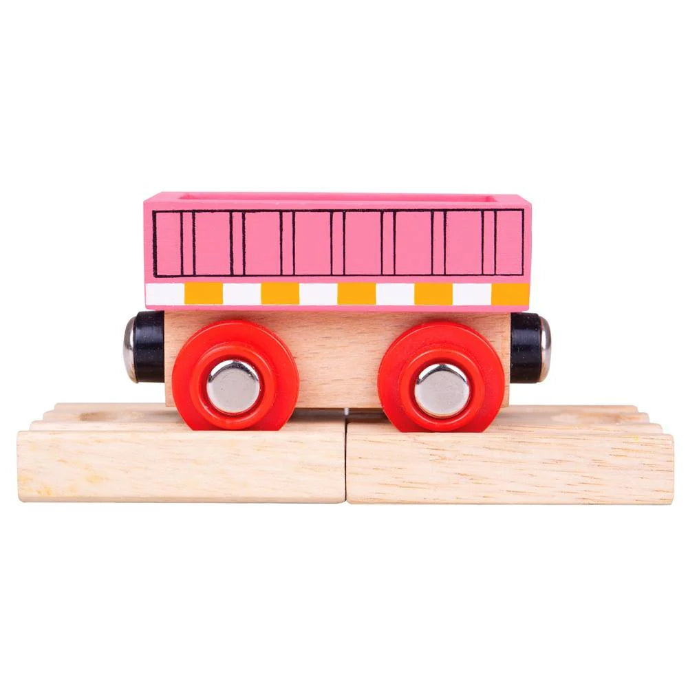 Stapelstein Toy Remote - Controlled Cars for Boys Aged 6 - 10Bigjigs pink wagon