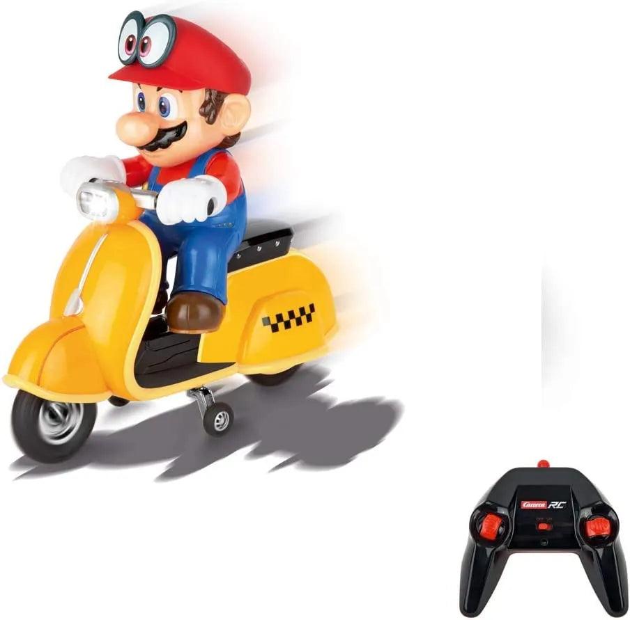 Kids' Plastic Pedal - Powered Tricycle with a Storage Basket and Safety FeaturesCarrera Super Mario Odyssey Scooter Mario