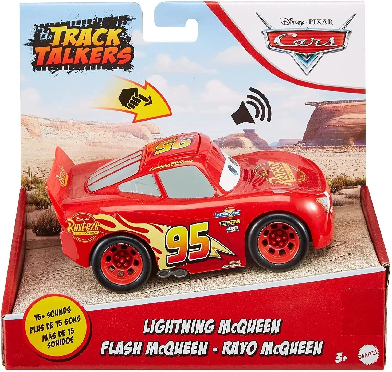 Remote - Controlled High - Speed Off - Road Buggy with All - Terrain Tires and SuspensionDisney Pixar Cars McQueen Lightning Mcqueen Track Talkers