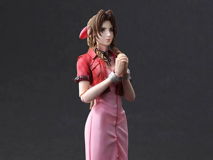 Hello Kitty Action Figure with Bow - Adorned Outfit and Miniature Sanrio ItemsCrisis Core: Final Fantasy VII Play Arts Kai Aerith Gainsborough