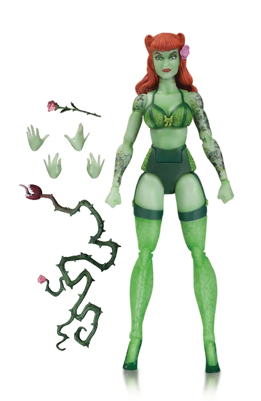 Teenage Mutant Ninja Turtles Leonardo Action Figure with Katana Swords and Shell BackpackDC Designer Series - Bombshells Poison Ivy by Ant Lucia