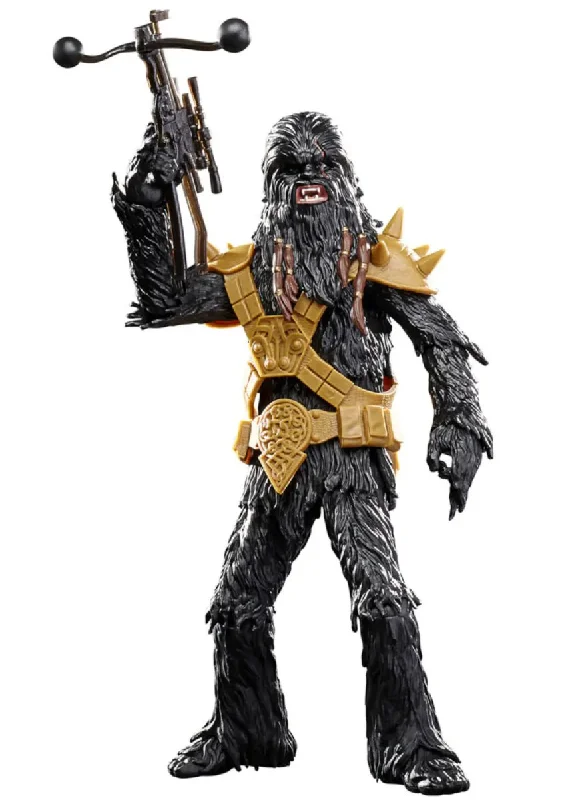 Minecraft Steve Action Figure with Crafting Table and PickaxeStar Wars Black Series 6in Black Krrsantan (Comic) Action Figure