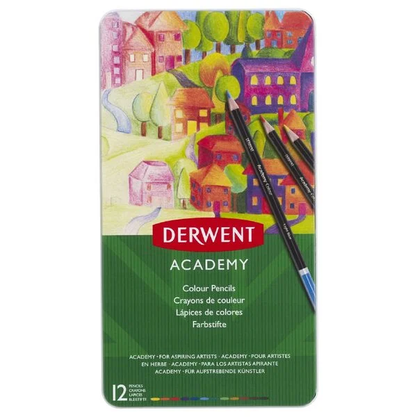 Natural Finish Wooden Scroll Bars for Displaying Traditional Chinese PaintingsDerwent "Academy" Colour Pencil Set - Choose Your Size