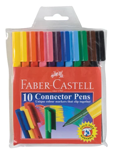 High - Quality Wooden Paintbrushes Set for Professional Artists' Oil PaintingFaber-Castell  "Connectors" Marker Pens Set - Choose Your Size