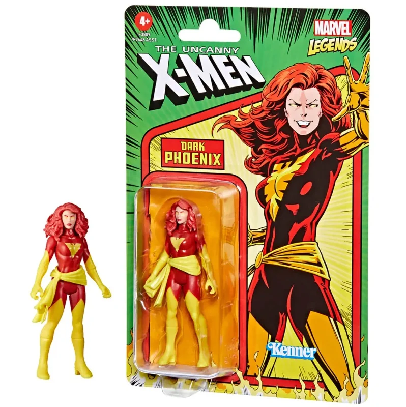 Pokémon Pikachu Action Figure with Electric - Charge LED and Poké BallMarvel Legends Retro 3.75in Dark Phoenix Action Figure