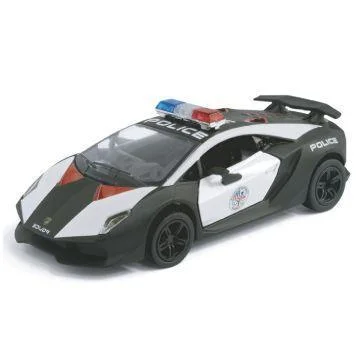 HO - Scale Model Railway Set with a Mountain - Themed Landscape and TunnelLamborghini Sesto Elemento Police Car 1:36 Scale Model