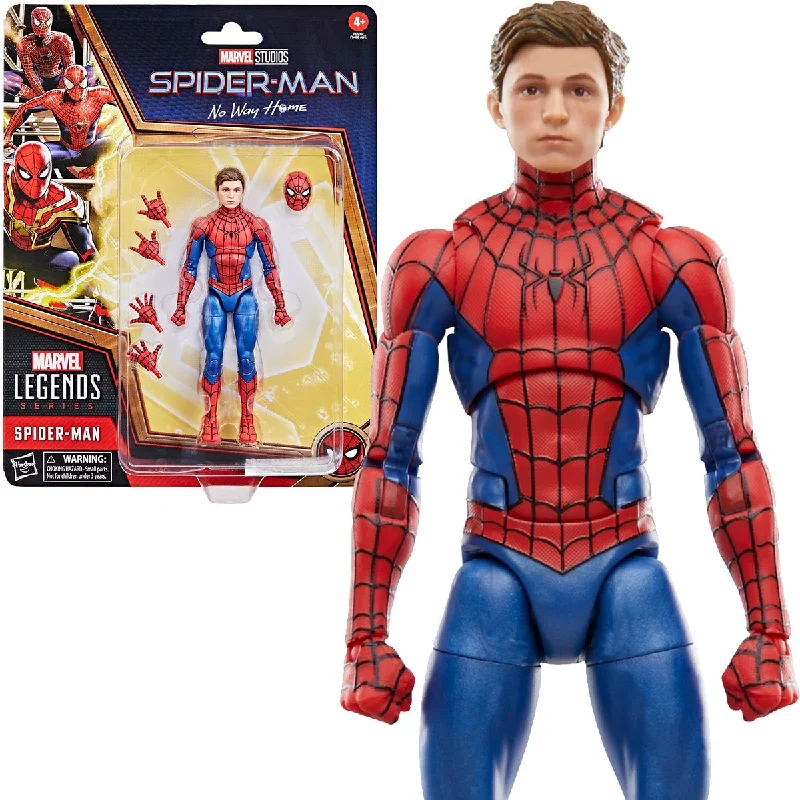 Harry Potter Harry Potter Action Figure with Hogwarts Robe and WandMarvel Legends Spider-Man: No Way Home Spider-Man 6" Inch Action Figure - Hasbro *IMPORT STOCK*