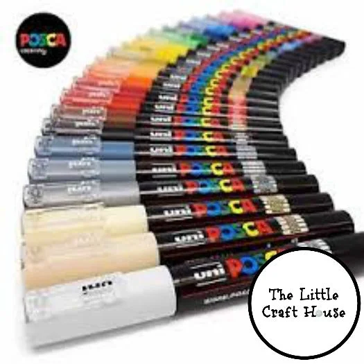 Solid Wood Canvas Stretchers for DIY Canvas Preparation in PaintingPosca Paint Marker PC-1M 1mm Bullet Tip