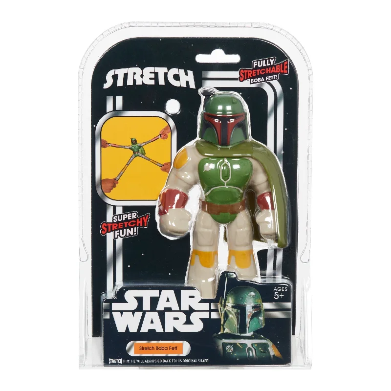 Barbie Fashionista Action Figure with Trendy Streetwear and AccessoriesStretch Star Wars Mini Figure - Boba Fett