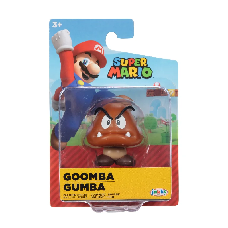 Jurassic World Tyrannosaurus Rex Action Figure with Moving Jaws and Realistic TextureNintendo Super Mario 2.5 Inch Basic Figure - Goomba