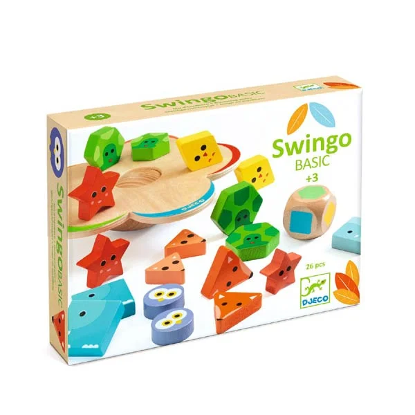 Wooden Musical Instrument Set including a Xylophone and Maracas for Little MusiciansSwingo Basic Wooden Game