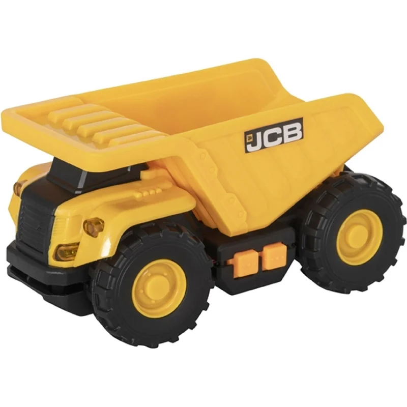 Battery - Powered Miniature Train for Indoor Home Layouts with Sound EffectsTeamsterz JCB Small L&S Dump Truck