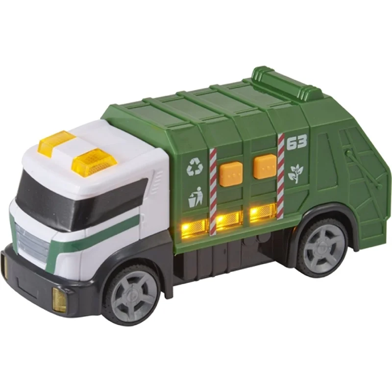 RC Monster Truck with Large - Scale Tires and a High - Torque Motor for Extreme ManeuversTeamsterz Small L&S Garbage Truck