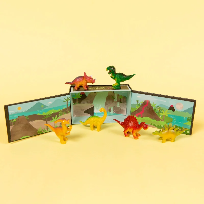 Eco - Friendly Wooden Building Blocks Set with Magnetic Connectors for Creative ConstructionTribe of Dinosaurs