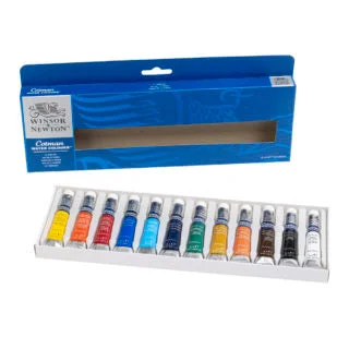 Hand - Carved Wooden Stencils for Intricate Patterns in Handicraft ProjectsWinsor & Newton Cotman Watercolour Paint - 8ml Tubes Set