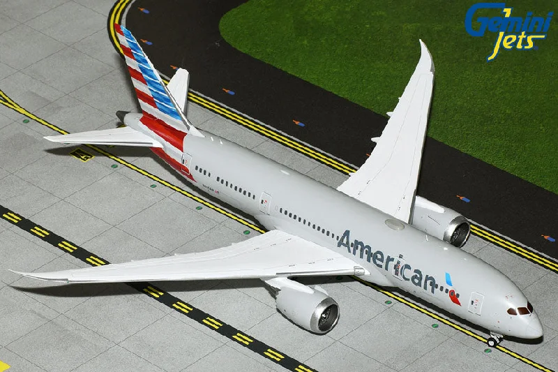 Sustainable Solid Wood Pirate Ship Models Toys for Adventure - Seeking Boys1/200 American Airlines B787-8 N808AN