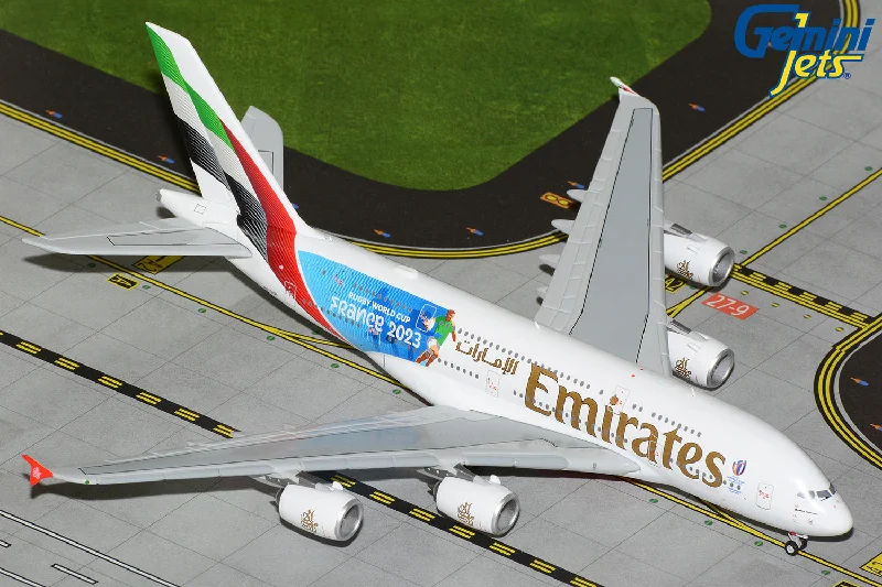 Natural Wood Castle Models Toys for Medieval - Themed Playrooms1/400 Emirates A380 A6-EOE "Rugby World Cup 2023"