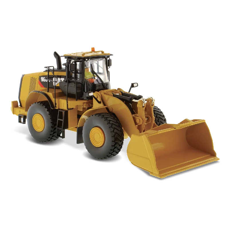 Solid Wood Puzzle Models Toys with a 3D Cityscape Design1/50 Caterpillar 980K Wheel Loader - Material Han Core Classic Edition