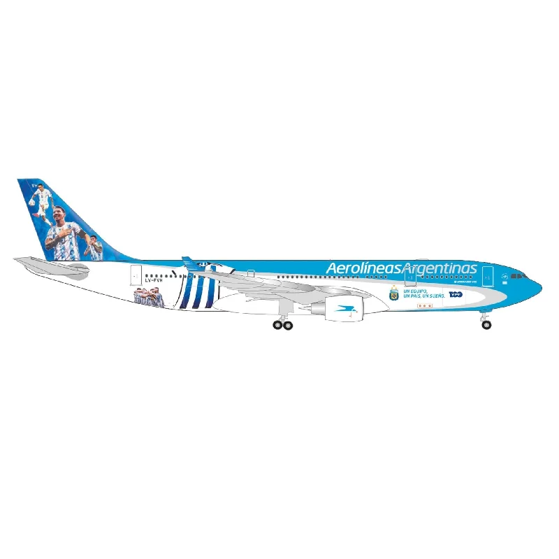 DIY Solid Wood Airplane Models Toys for Aviation Hobbyists1/500 Aerolíneas Argentinas Airbus A330-200 - Selección de Argentina