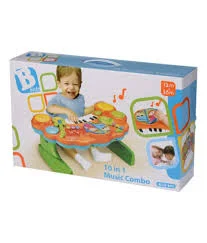 Eco - Conscious Solid Wood Educational Toys with a Social - Skills Development Game10 IN 1 MUSIC COMBO Toy