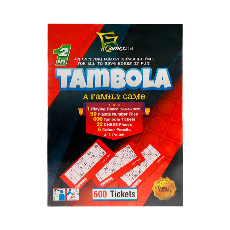 Solid Wood Educational Toys with a Coding and Logic - Building Game7111 GAMEXCART TAMBOLA BOARD GAME 2IN1