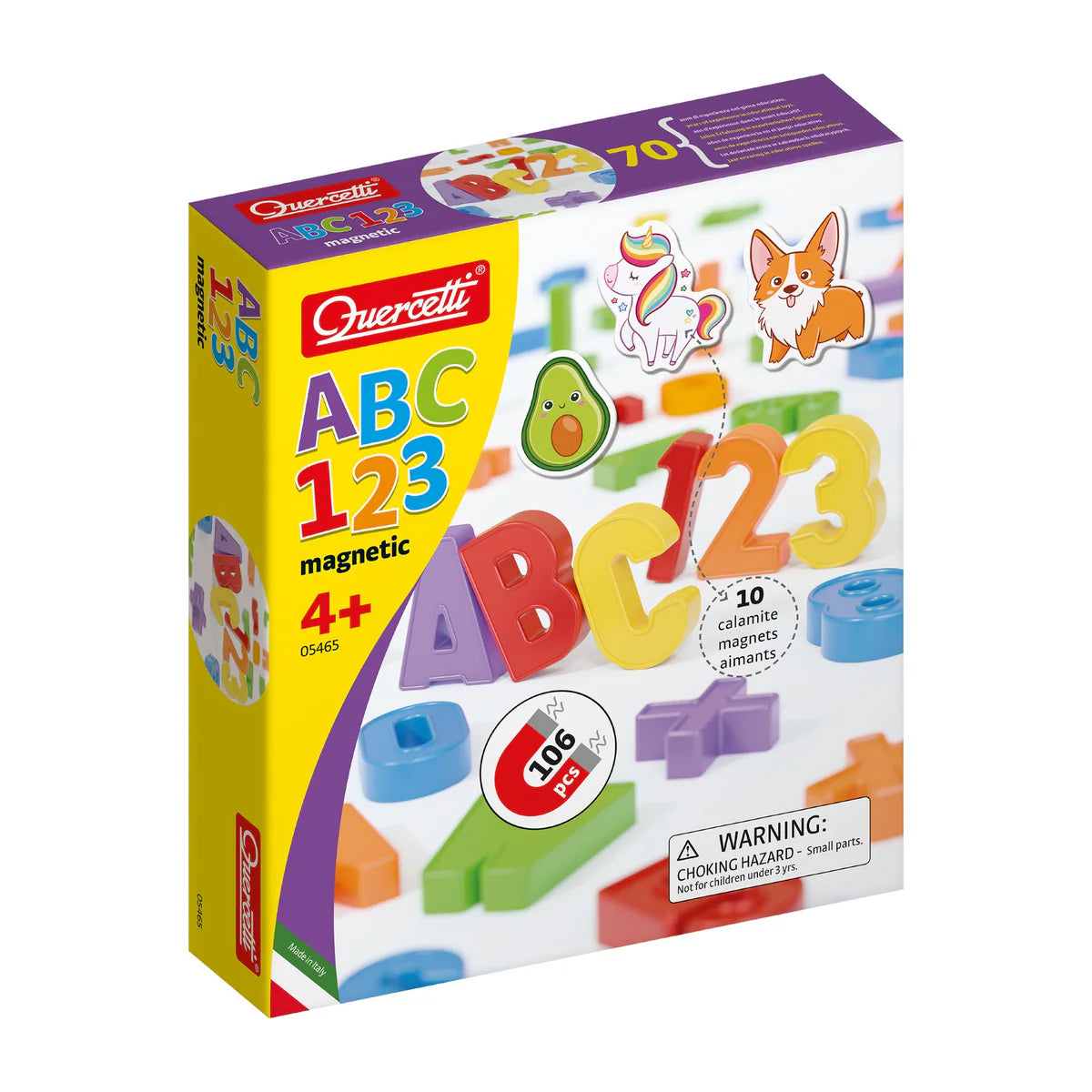 Magnetic Building Sets for Boys with Military - Inspired StructuresABC 123 Magnetic Letters & Numbers | Quercetti