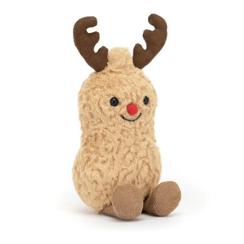 Dolls Made from Sustainable Materials with Environment - Friendly AccessoriesAmuseable Peanut Reindeer