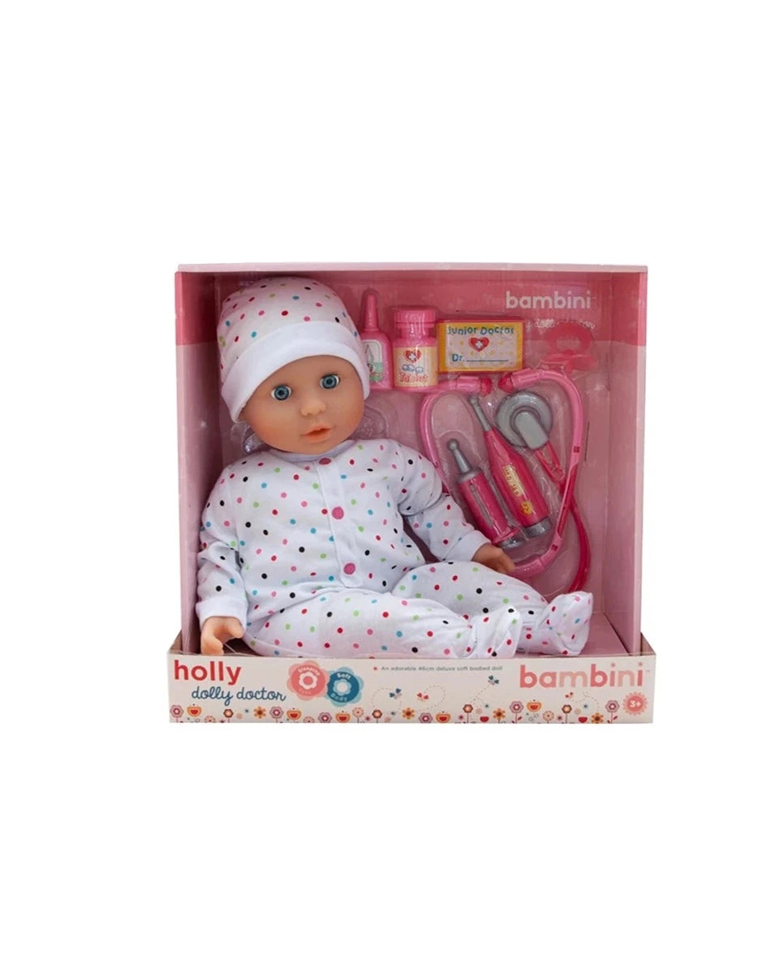 Dolls with a Weighted Body for a Soothing Effect and Comfort - Oriented AccessoriesBambini Holly Dolly Doctor