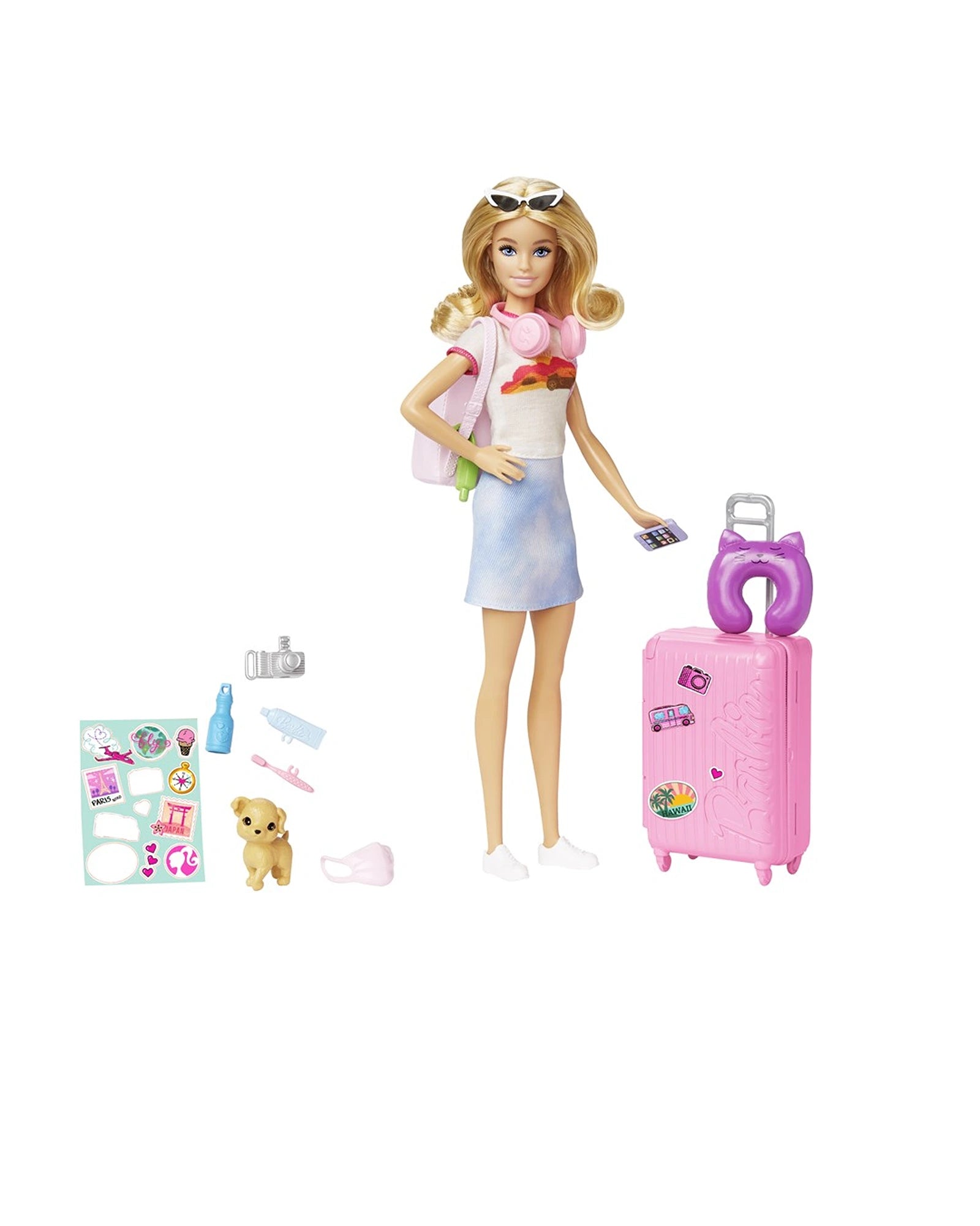 Dolls with a Voice - Recording Function and a Set of Microphone AccessoriesBarbie Doll And Accessories