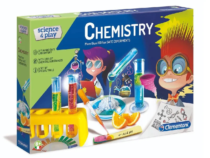 Hand - Made Wooden Educational Toys with a Space - Exploration SimulationChemistry 150 fun and safe experiments Science and Play