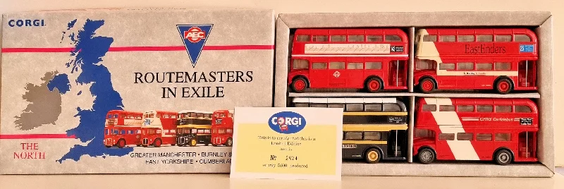 Remote - Controlled High - Speed Off - Road Buggy with All - Terrain Tires and SuspensionCorgi 97068 Routemasters In Exile - The North - Die Cast Bus (4)