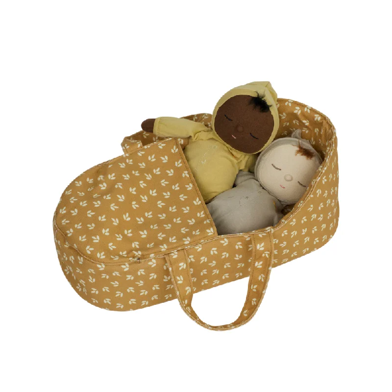 Dolls with a Scented Body and Aromatherapy - Inspired AccessoriesDinkum Doll Carry Cot | Leaf