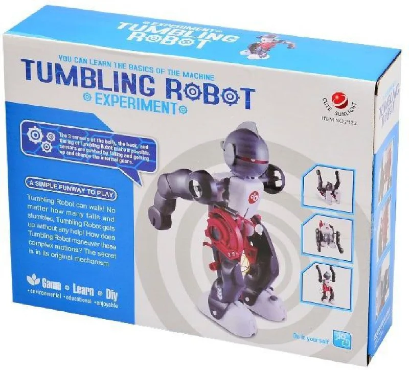 High - Quality Solid Wood Educational Toys for Developing Fine Motor Skills in KidsDIY - Tumbling Robot Experiment