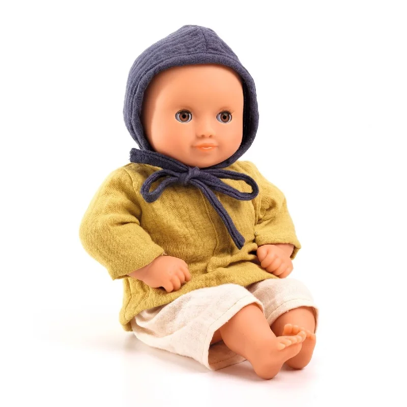 Dolls Made from Sustainable Materials with Environment - Friendly AccessoriesDjeco Pomea Camomille doll