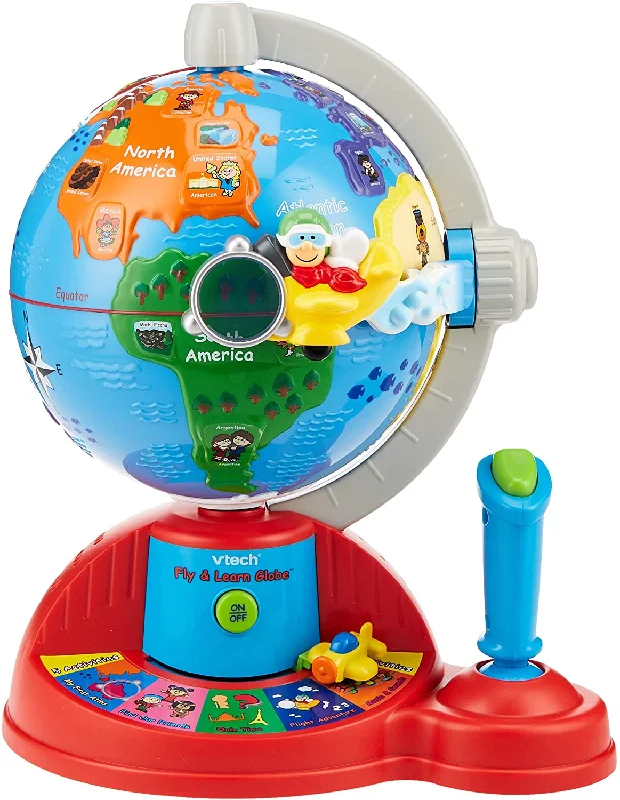 Eco - Conscious Solid Wood Educational Toys with a Social - Skills Development GameFLY'N DISCOVER GLOBE