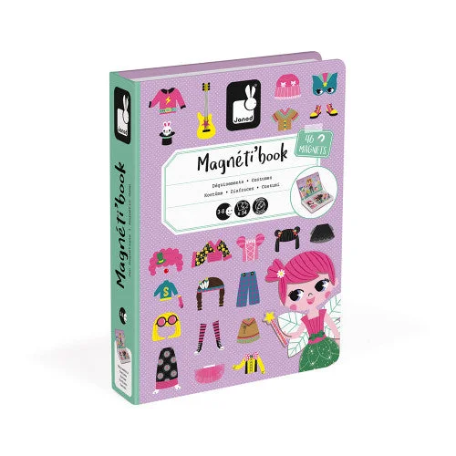 Magnetic Wall Art Toys for Kids' Bedrooms with Inspirational QuotesGirl's Costumes Magneti'Book | Janod