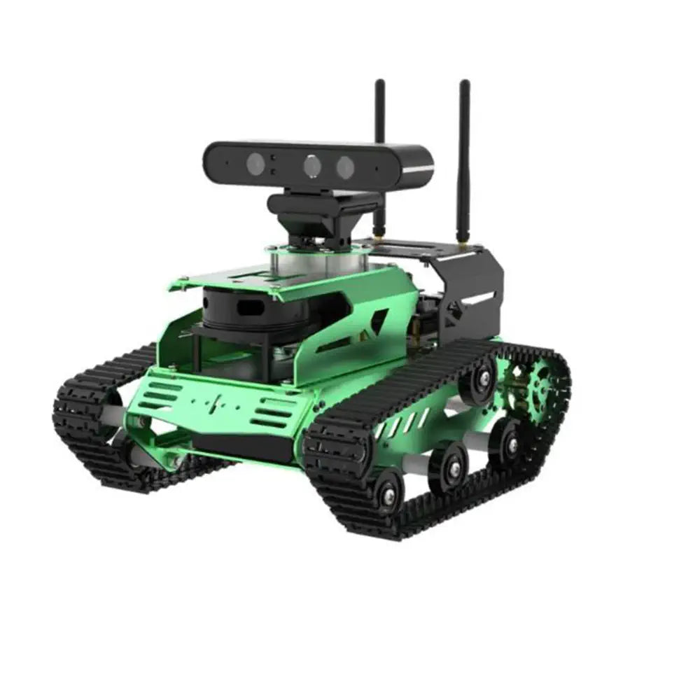 Hiwonder JetTank ROS Robot Tank Powered by Jetson Nano with Lidar Depth Camera, Support SLAM Mapping and Navigation (Standard Kit/EA1 G4 Lidar)