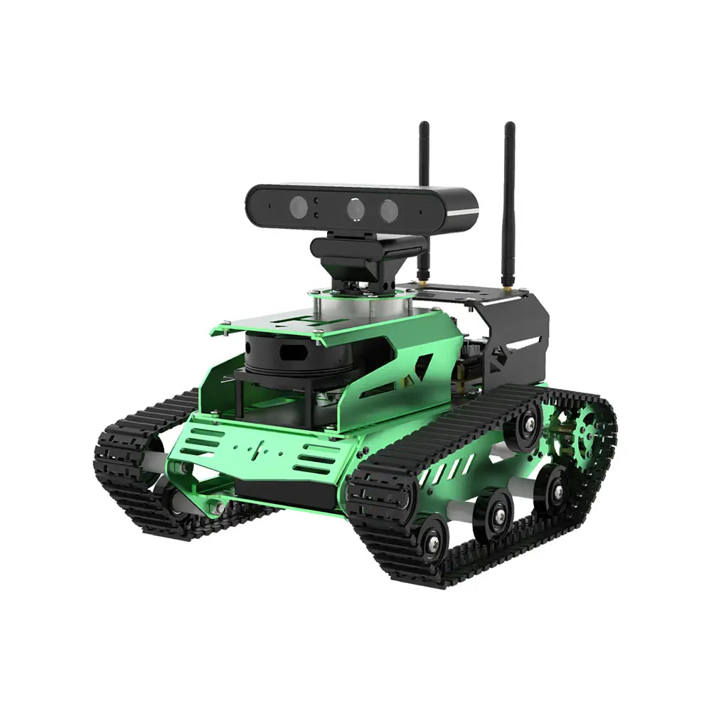 Hiwonder JetTank ROS Robot Tank Powered by Jetson Nano with Lidar Depth Camera, Support SLAM Mapping and Navigation (Standard Kit/SLAMTEC A1 Lidar)