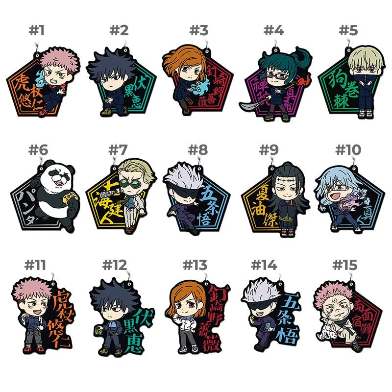 Video Games Toy Action Figures Inspired by the Popular Open - World RPG "The Witcher"Jujutsu Kaisen Volume 2: Keychain Blind Box - Bandai Ichiban Kuji Prize G