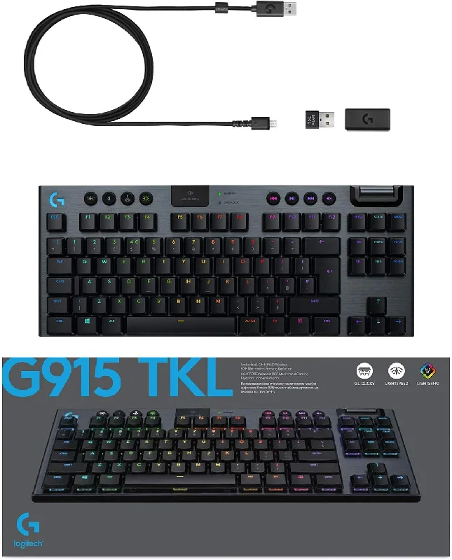 Video Games Toy Soundtrack Vinyl Records from the Iconic Final Fantasy SeriesCertified Refurbished - Logitech - G915 LIGHTSPEED TKL Wireless Mechanical GL Clicky Switch Gaming Keyboard