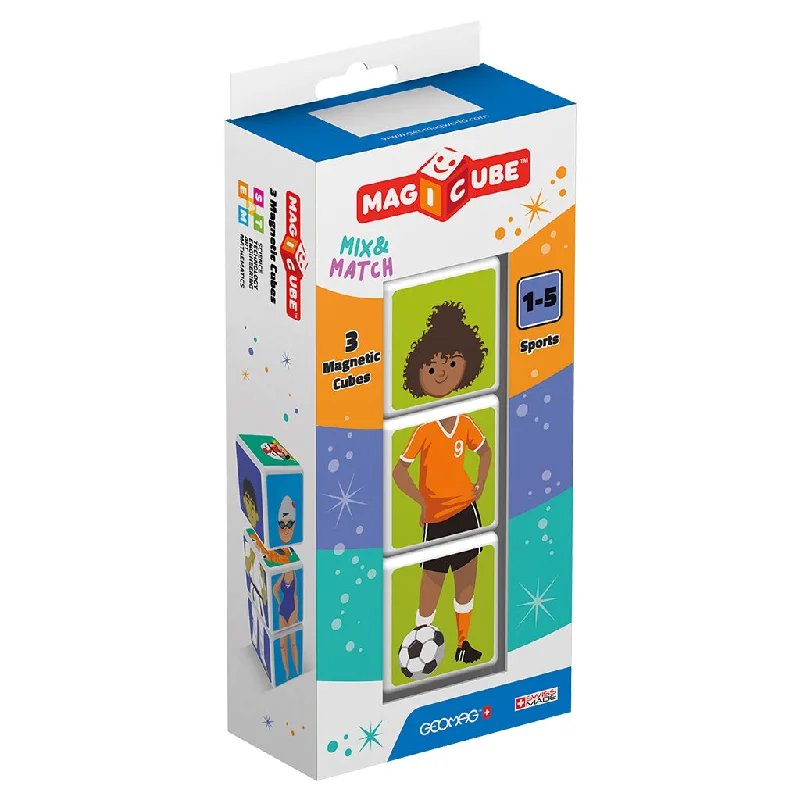 Magnetic Building Sets for Boys with Military - Inspired StructuresMagicube - Sports