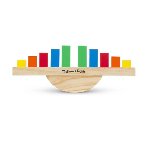 Natural Wood Early Learning Educational Toys for Toddlers' Cognitive DevelopmentMelissa & Doug - Rainbow Balance