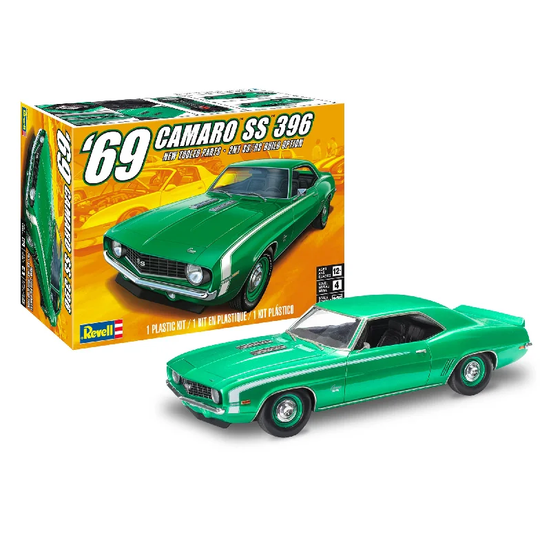 Natural Wood Castle Models Toys for Medieval - Themed PlayroomsModel Set - 1969 Chevy Camaro SS 396