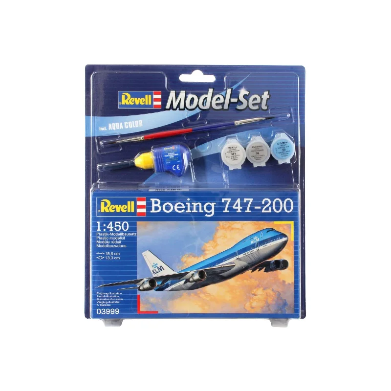 Solid Wood Historical Monument Models Toys for Educational LearningModel Set - Boeing 747-200