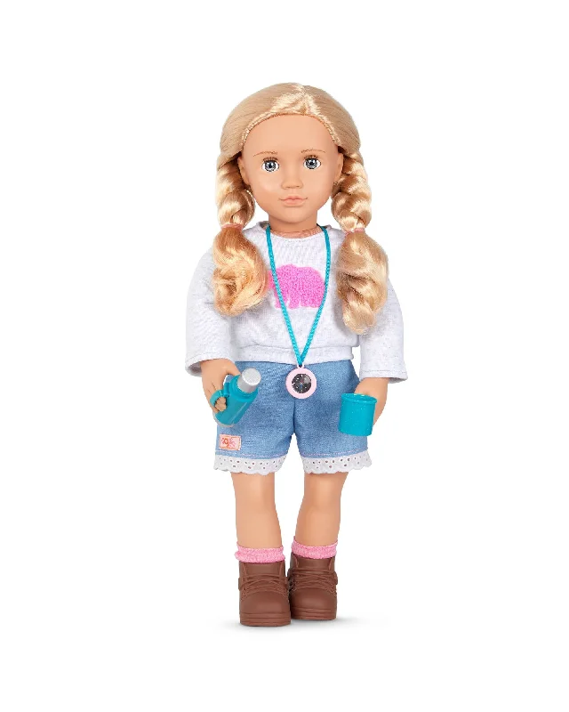 Dolls Made from Sustainable Materials with Environment - Friendly AccessoriesOur Generation Doll Delilah Activity Camping