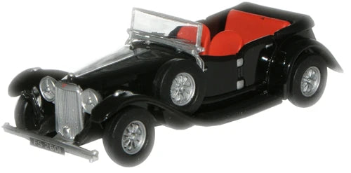 Model Kit of a Vintage Volkswagen Beetle for DIY CustomizationOxford Diecast Black Alvis Speed Twenty - 1:76 Scale