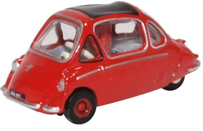 Model Kit of a Vintage Volkswagen Beetle for DIY CustomizationOxford Diecast Heinkel Kabine Spartan Red